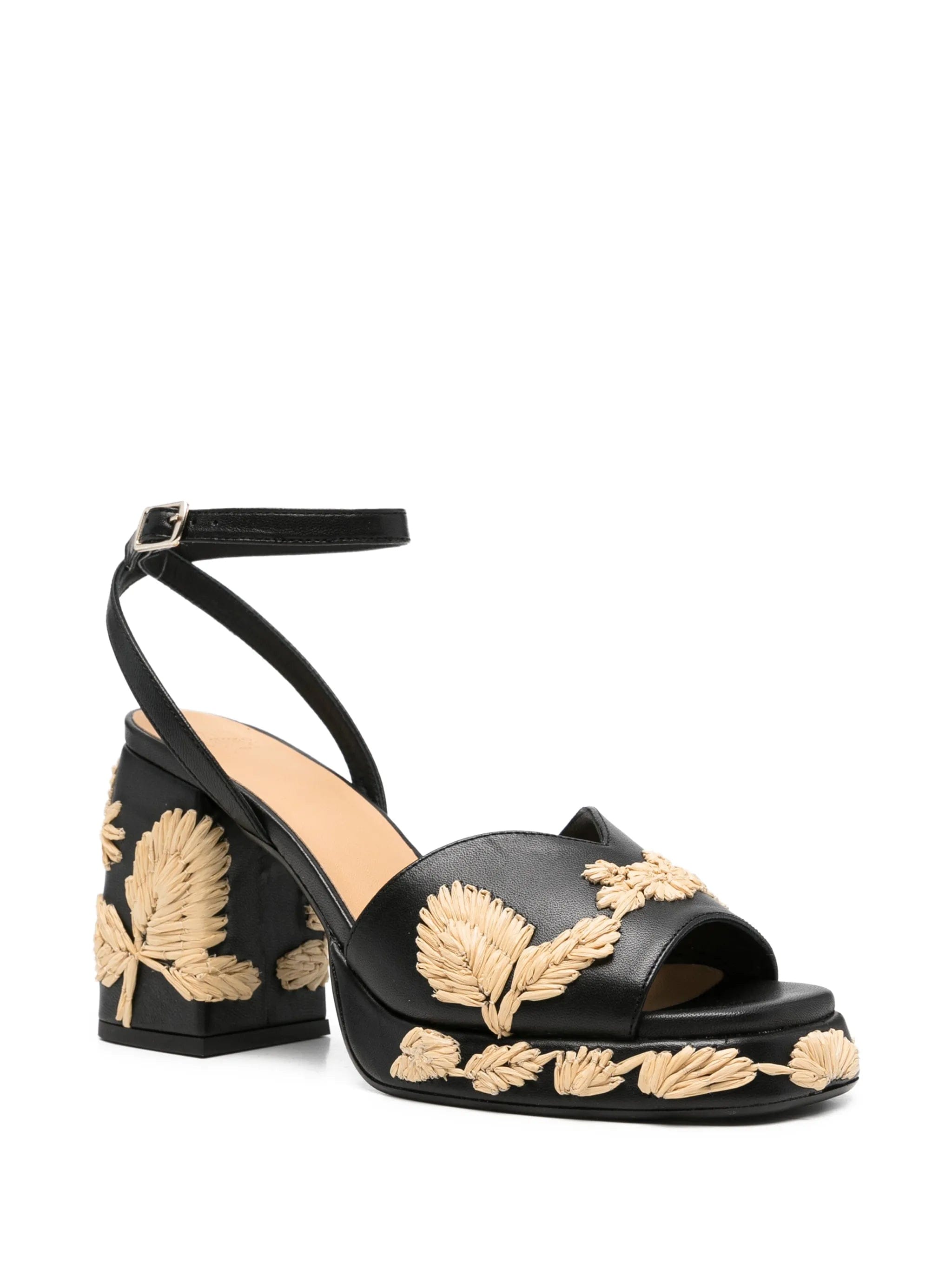 Castañer Vasilia leather sandals