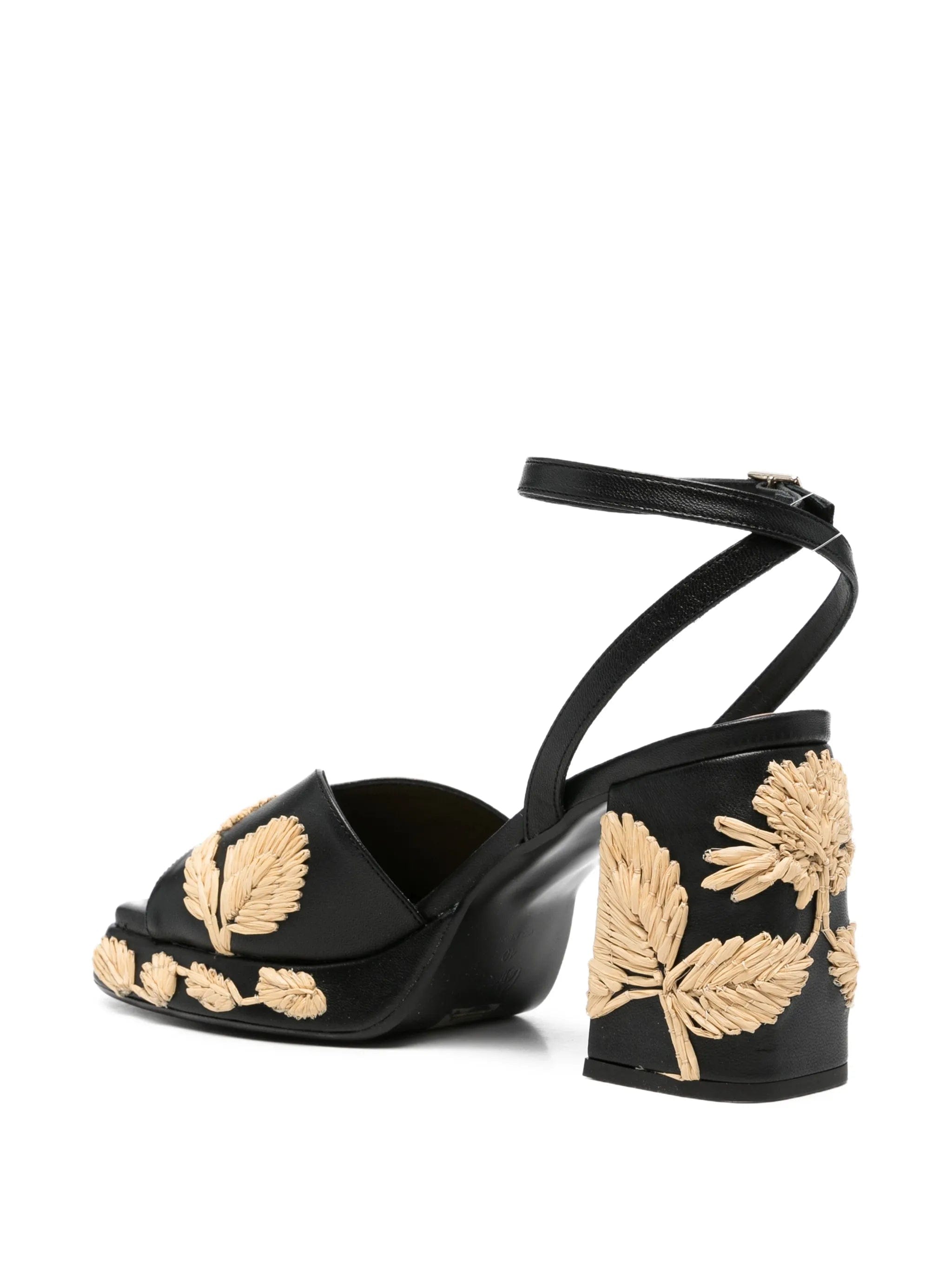 Castañer Vasilia leather sandals