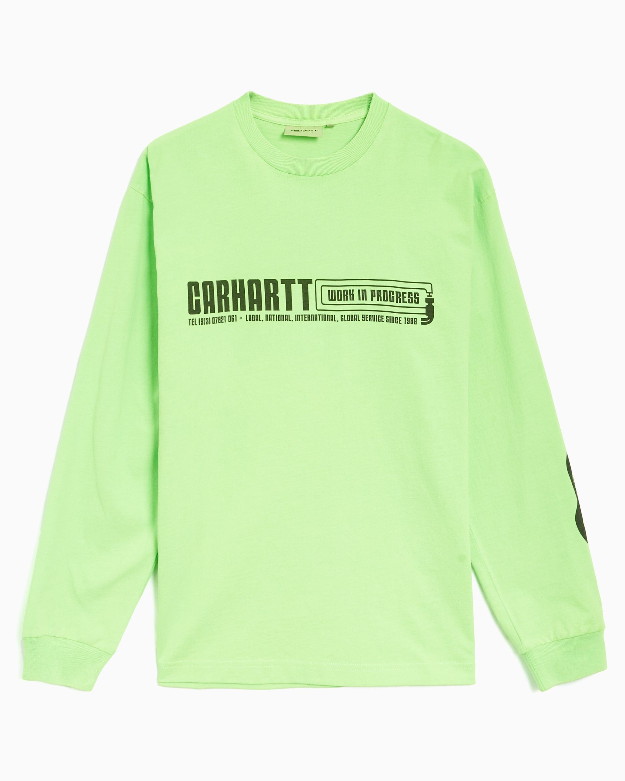 Carhartt WIP Camiseta Relaxed Carhartt WIP Industry Men's Loose Fit Long Sleeve T - Shirt para hombre