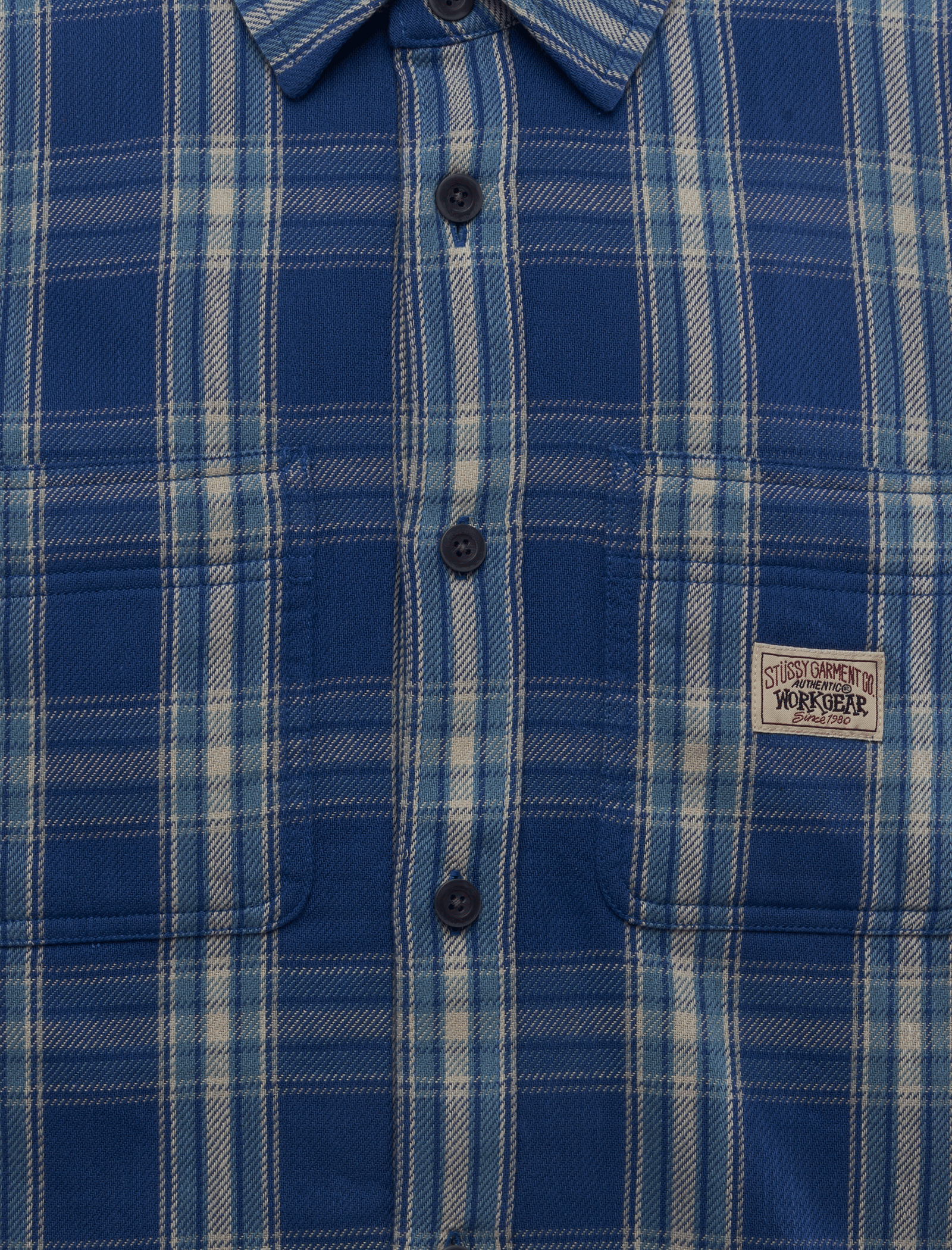 STÜSSY LAU PLAID SHIRT JACKET
