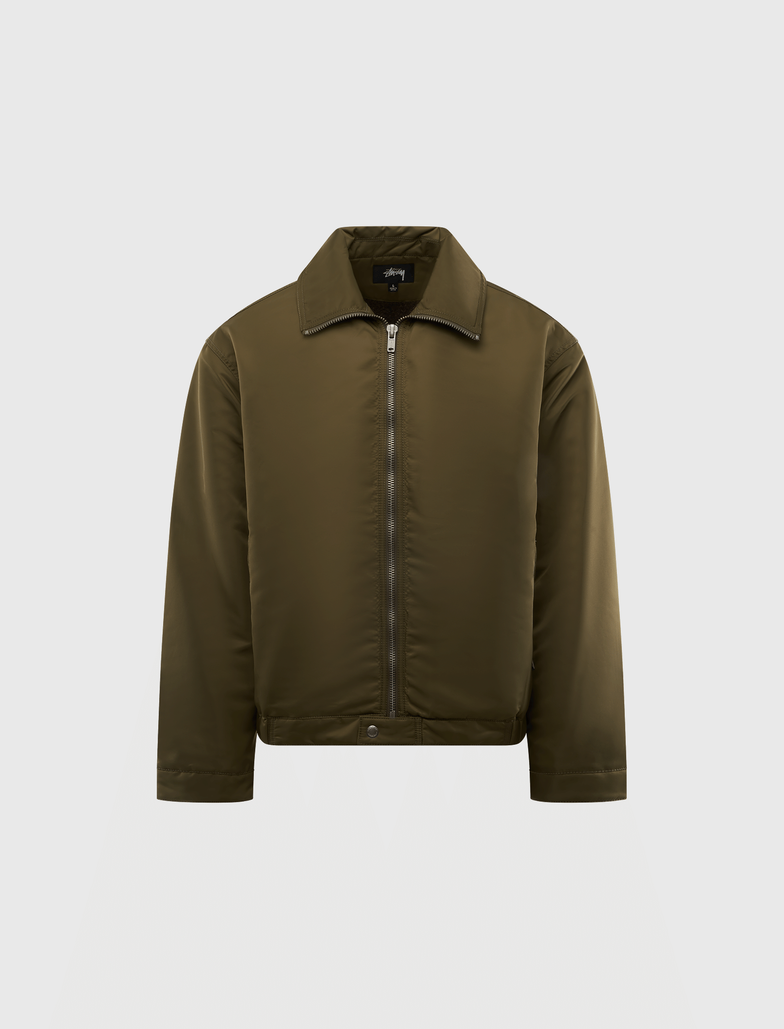 STÜSSY PILE LINED ZIP JACKET