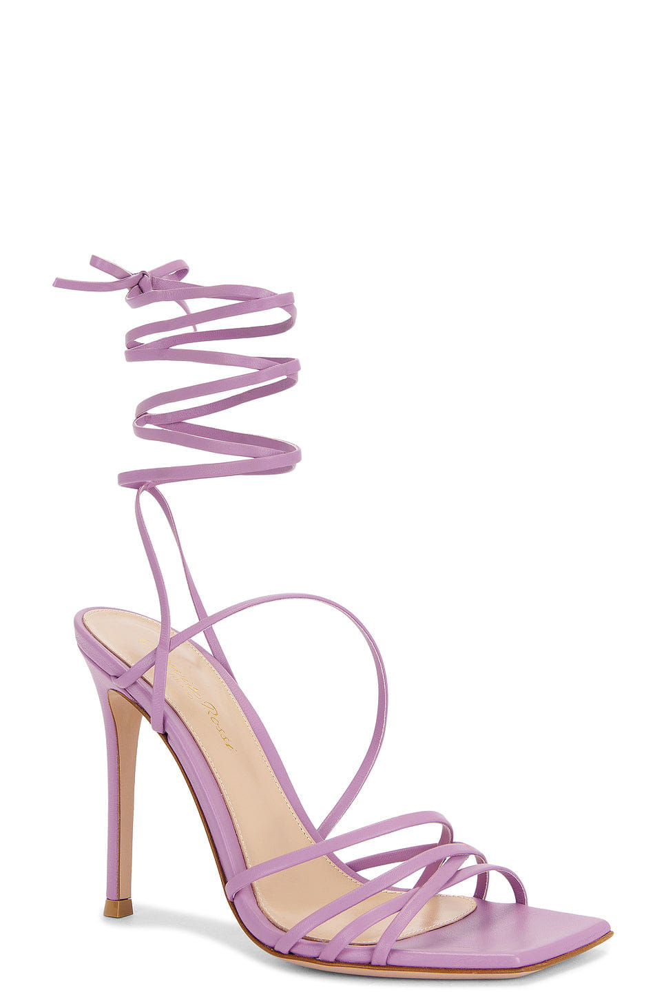 Gianvito Rossi Nappa Strappy Sandal
