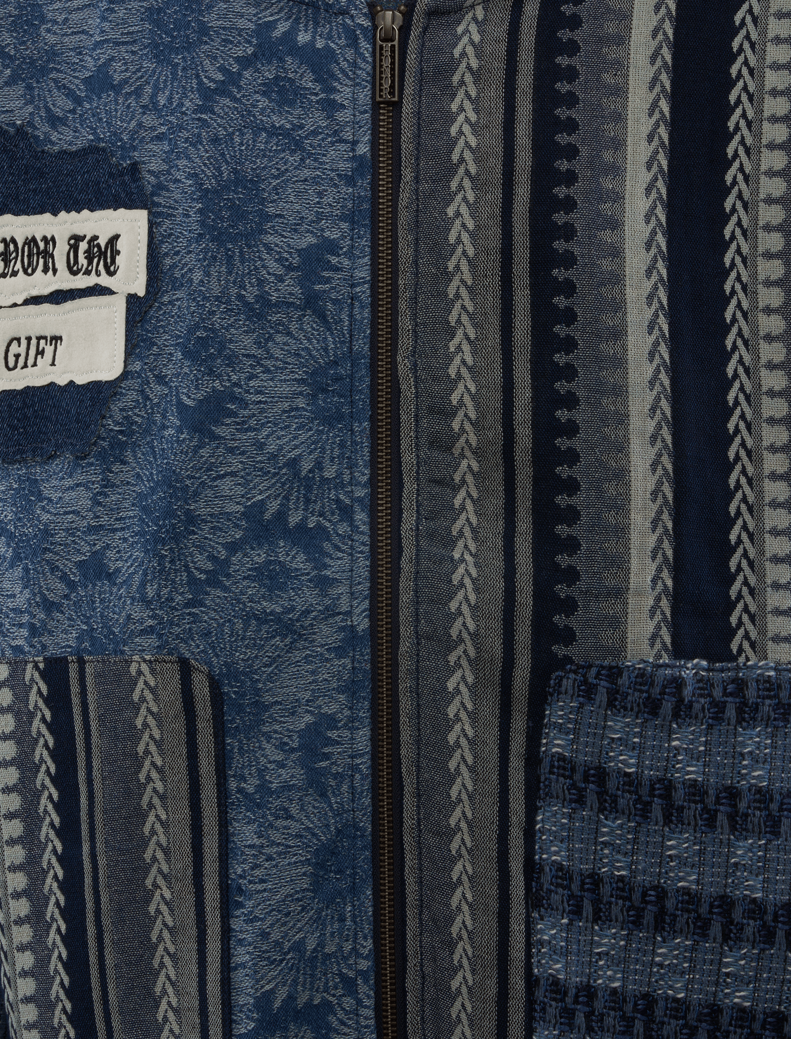 HONOR THE GIFT INDIGO TAPESTRY HOODIE