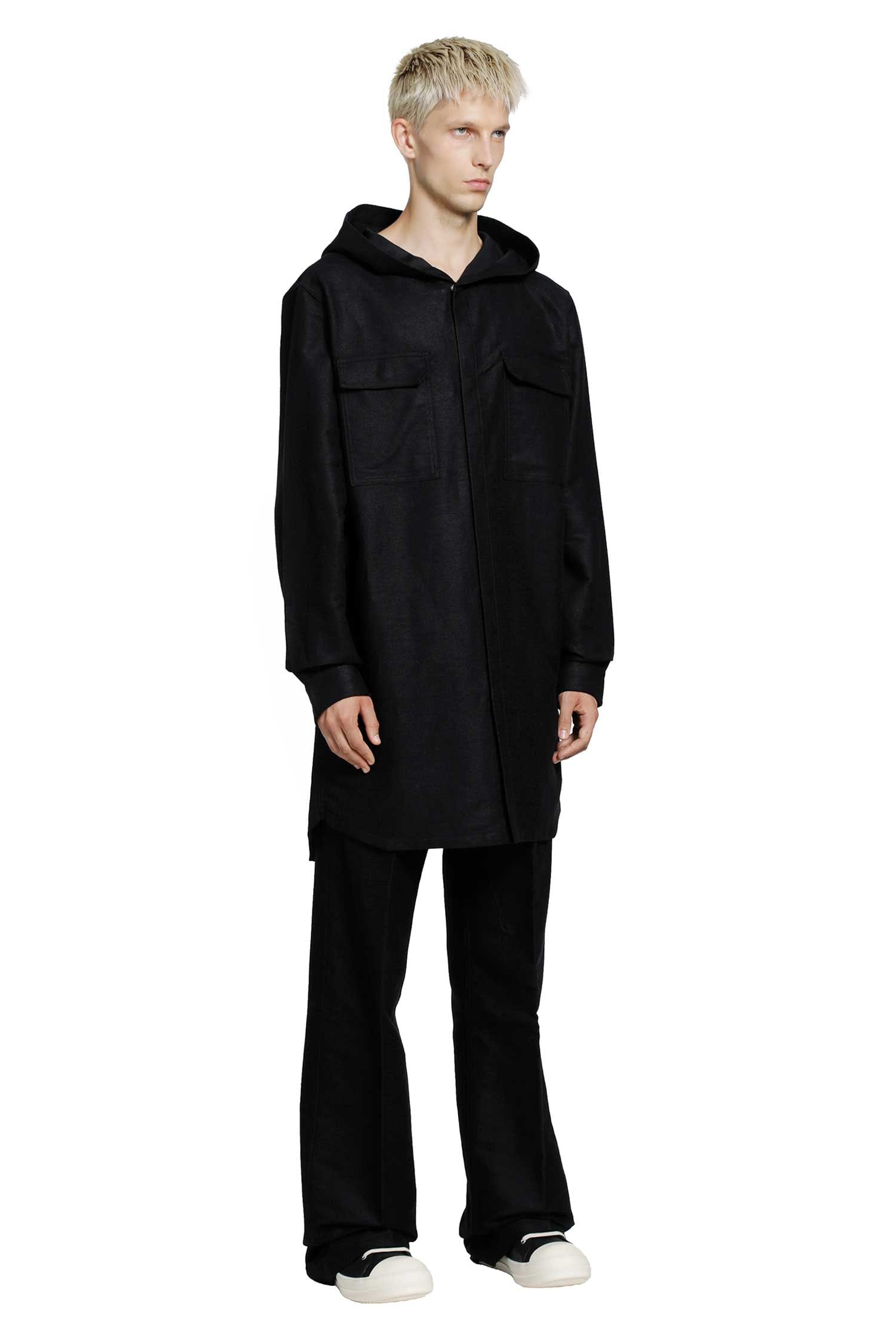 RICK OWENS Tower Hooded Outershirt