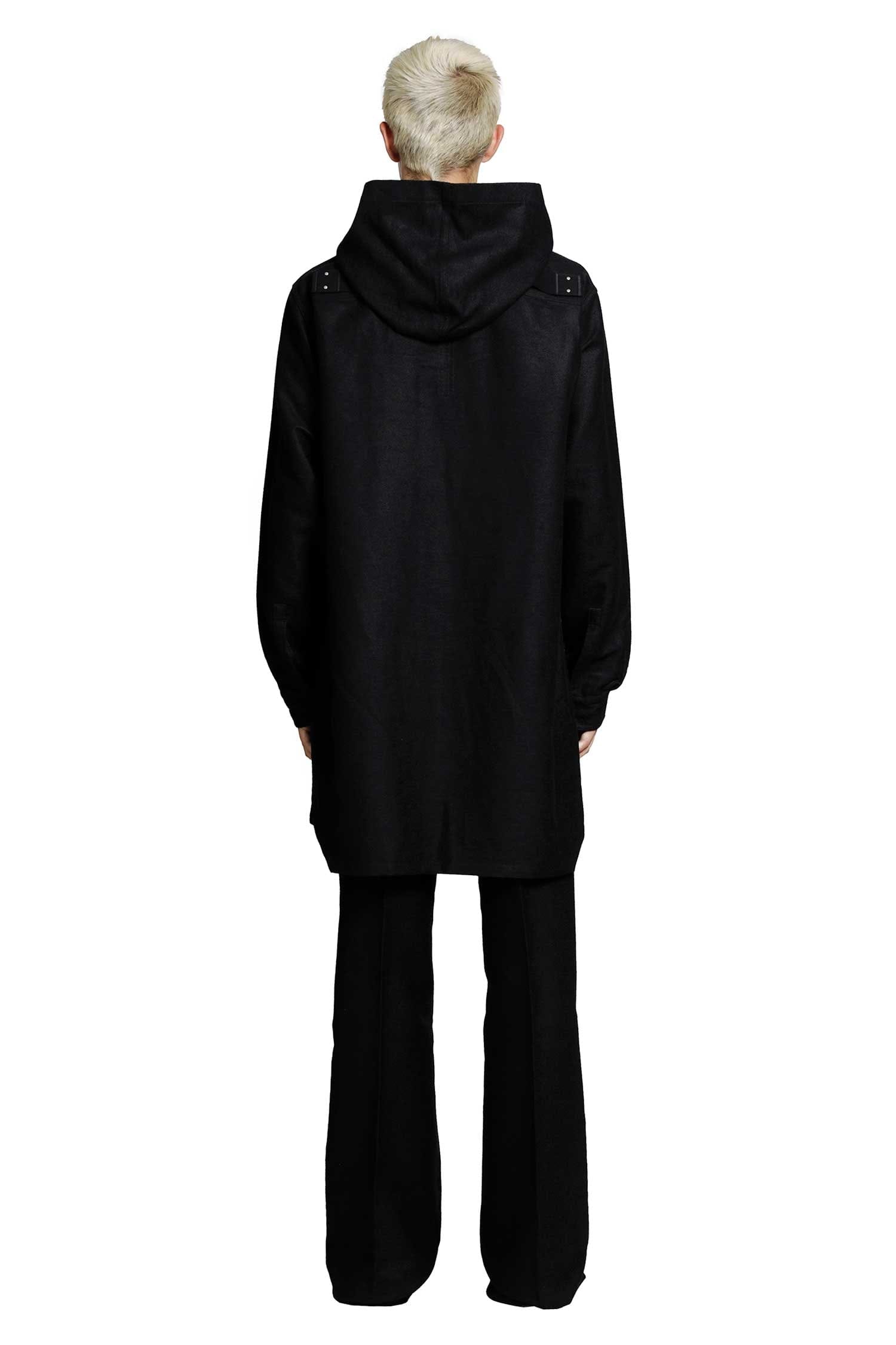 RICK OWENS Tower Hooded Outershirt