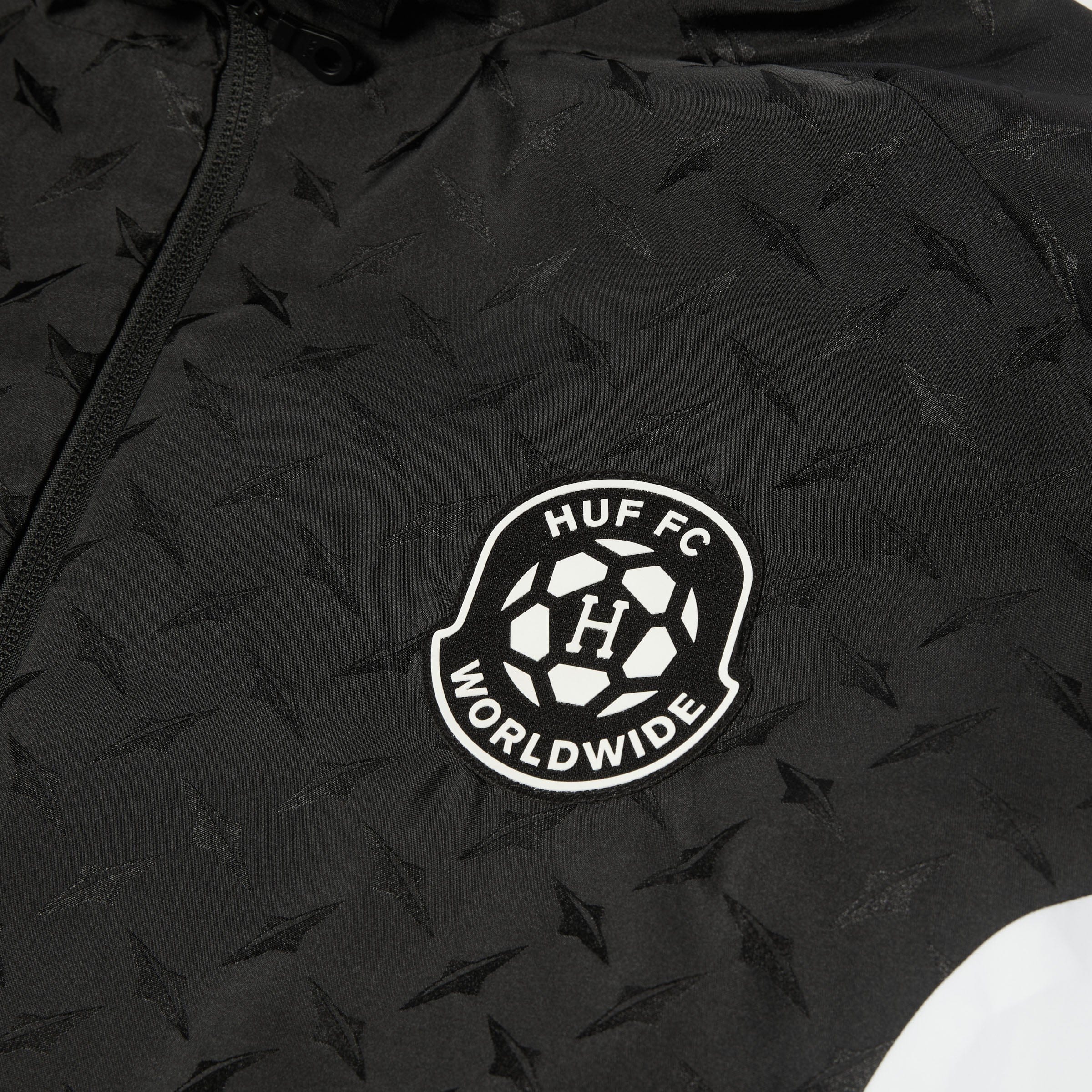 HUF FC Windbreaker Black