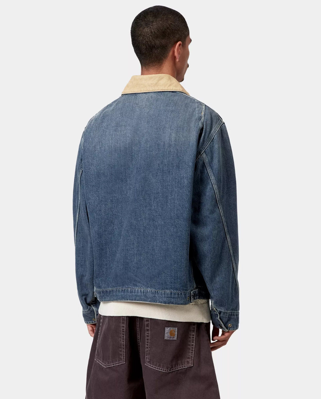 Carhartt WIP - OG Detroit Jacket - Blue/Dusty Hamilton Brown