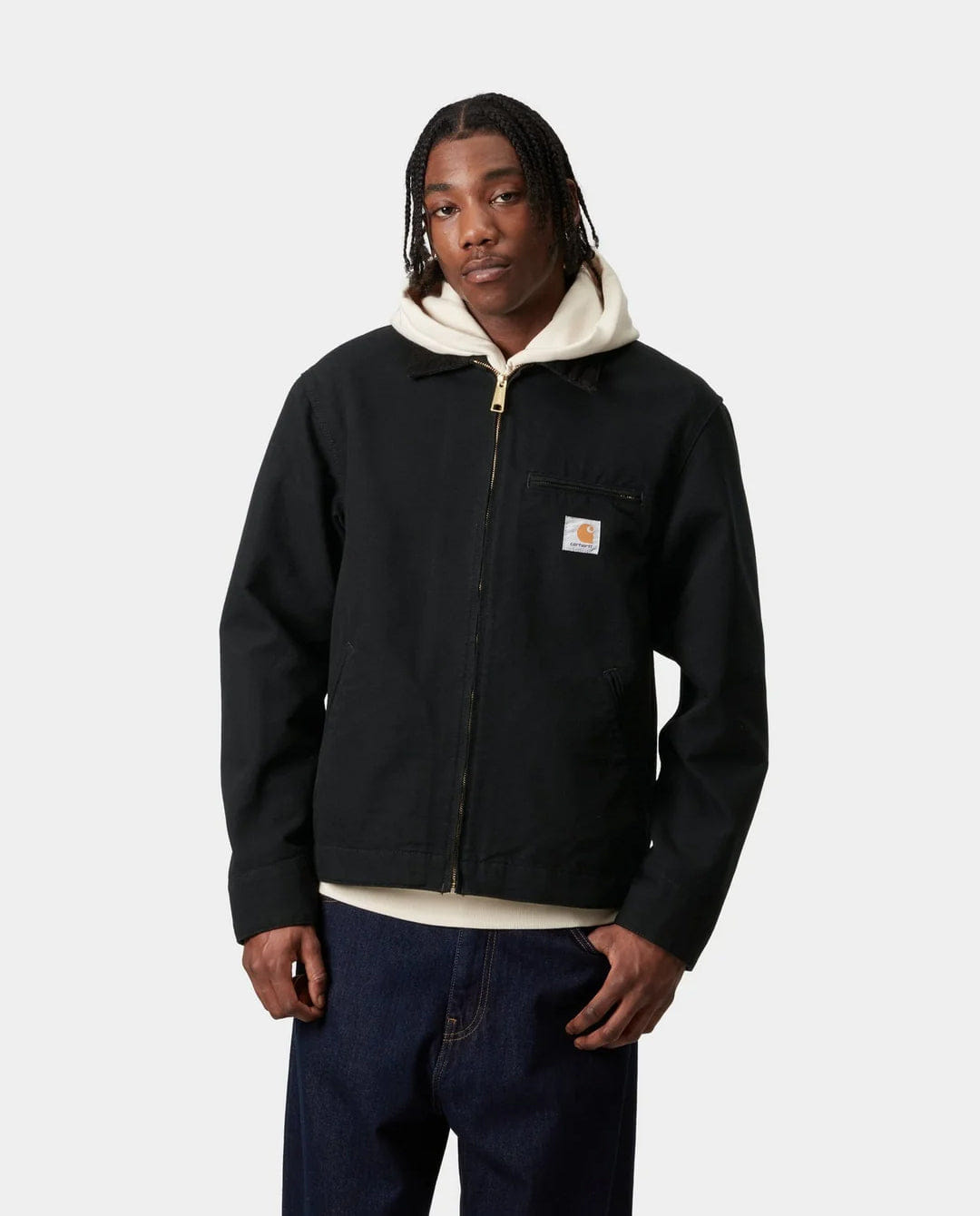 Carhartt WIP - Detroit Jacket - Black Rinsed
