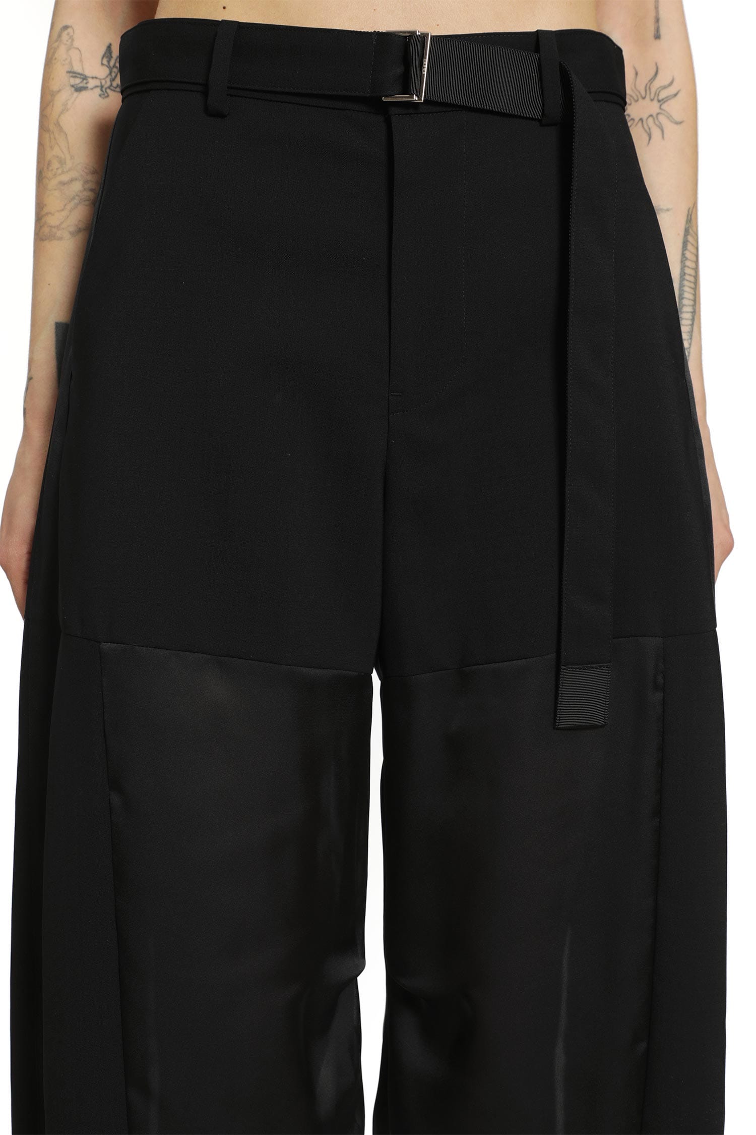 SACAI Wool Suiting Pants