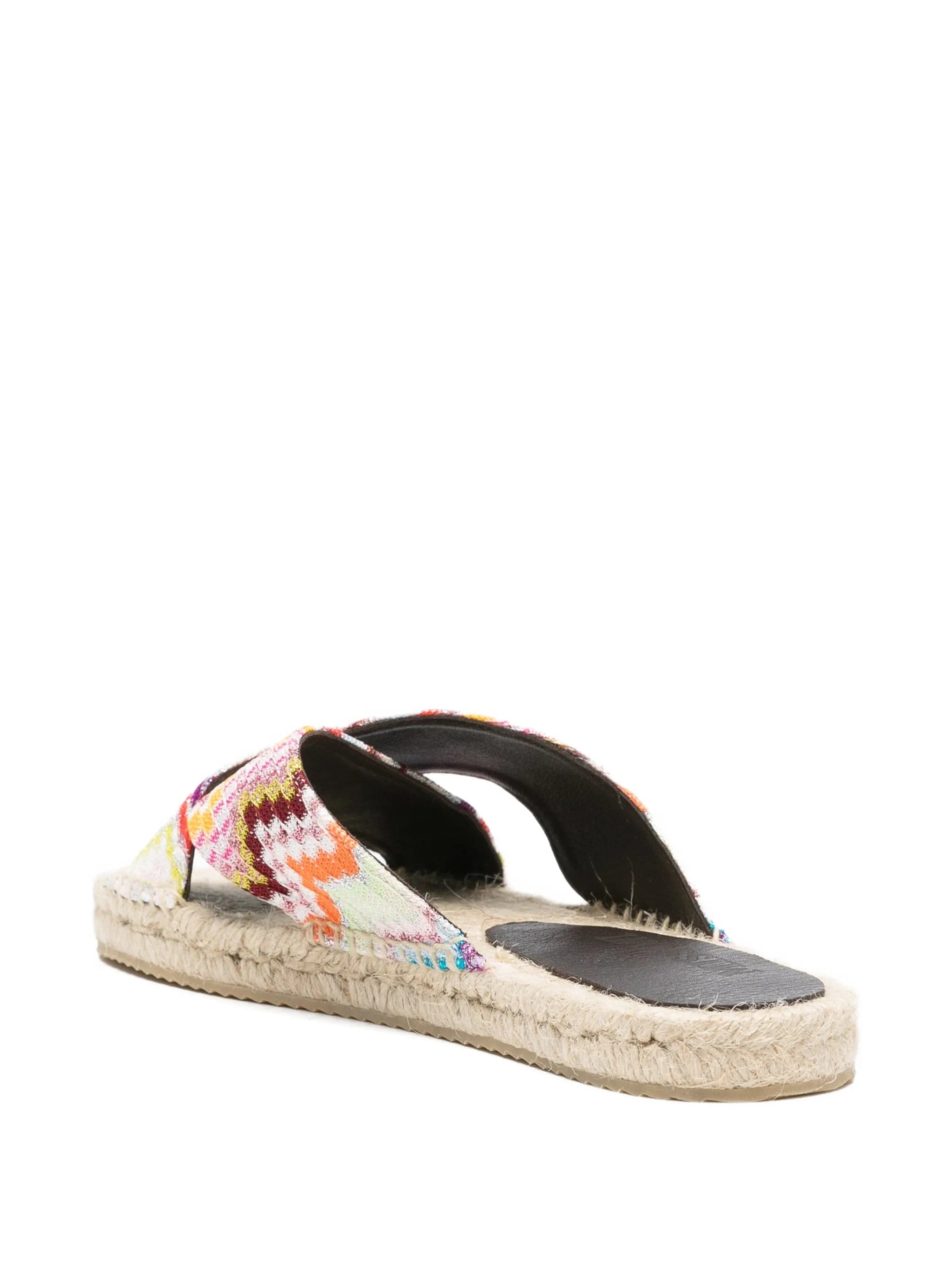 Missoni criss - cross espadrilles