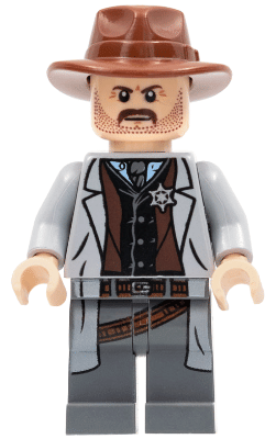 LEGO MINIFIG The Lone Ranger Dan Reid tlr004