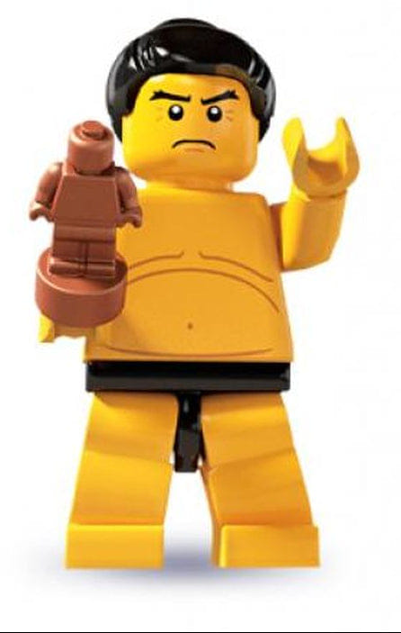 LEGO MINIFIG Sumo Wrestler, Series 3 col03 - 7