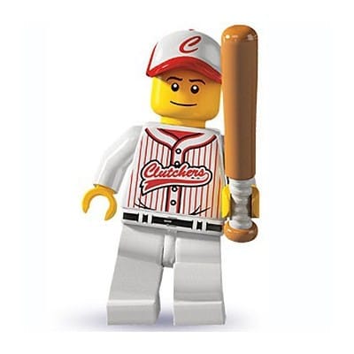 LEGO MINIFIG Baseball Player, Series 3 col03 - 16
