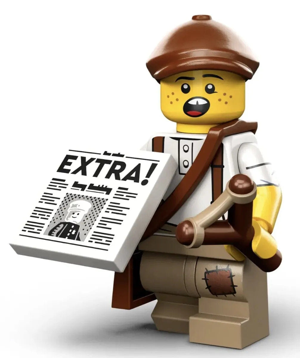 LEGO MINIFIG Newspaper Kid, Series 24 col24 - 12