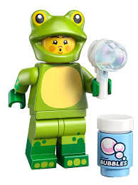 LEGO MINIFIG Frog Costume Fan, Series 28 col28 - 5