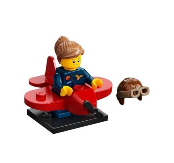LEGO MINIFIG Airplane Girl, Series 21 col21 - 9