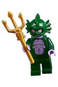 LEGO MINIFIG Scooby - Doo Mr. Brown as the Swamp Monster scd014