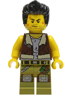 LEGO MINIFIG Monster Fighters Frank Rock mof015