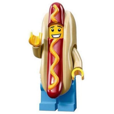 LEGO MINIFIG Hot Dog Man, Series 13 col13 - 14