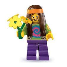 LEGO MINIFIG Hippie, Series 7 col07 - 11