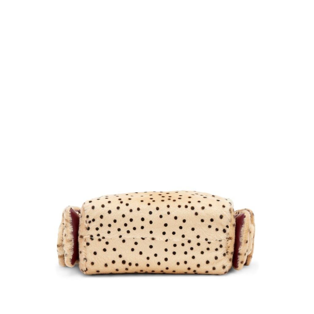 Light Beige and Black Cheetah Print Pony Hair Métiers d'art Mini 25 Bag Gold Hardware, 2026