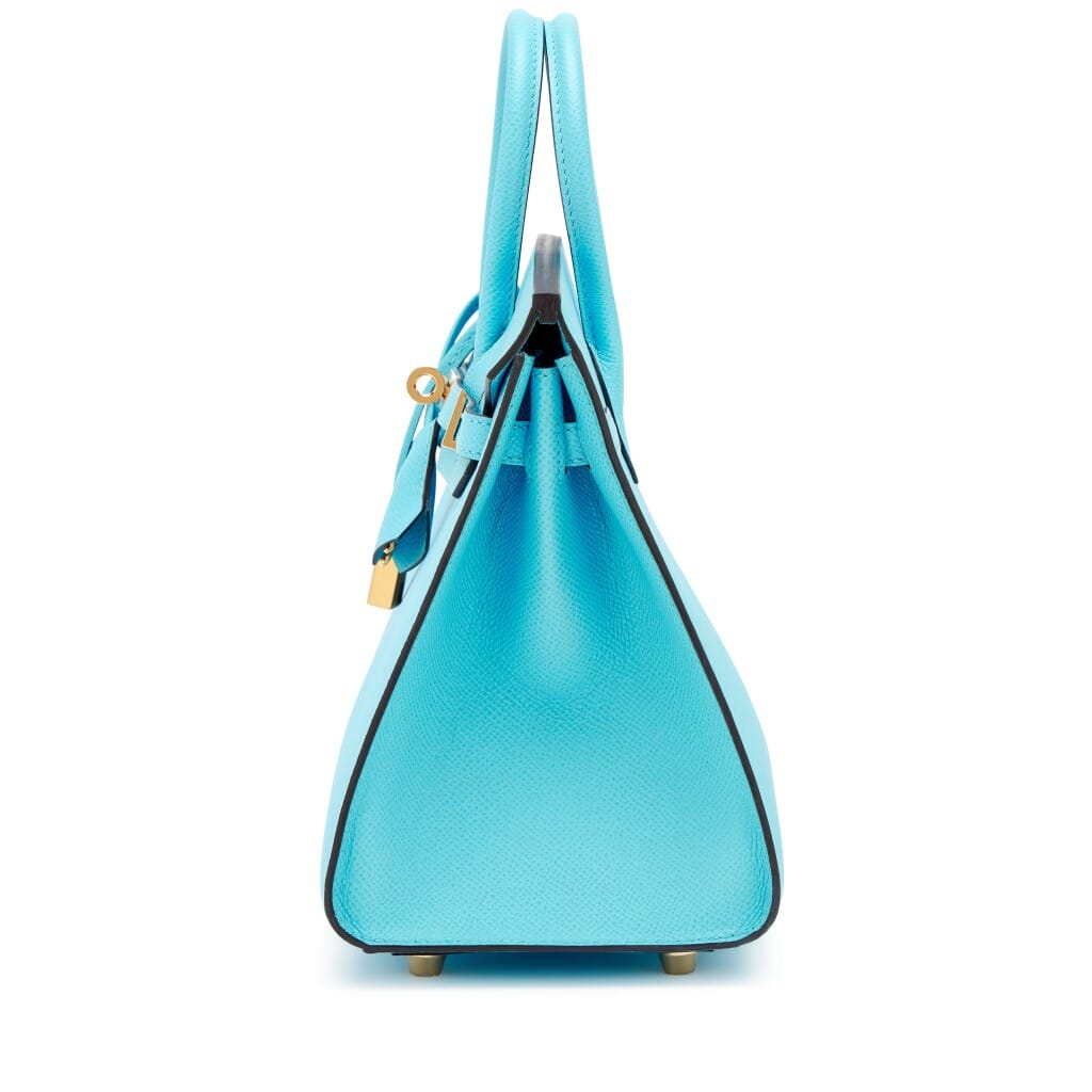 Bleu Celeste Epsom Sellier Birkin 25 Gold Hardware, 2022