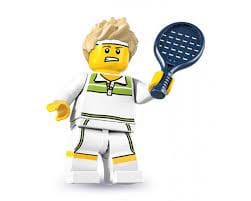 LEGO MINIFIG Tennis Ace, Series 7 col07 - 9