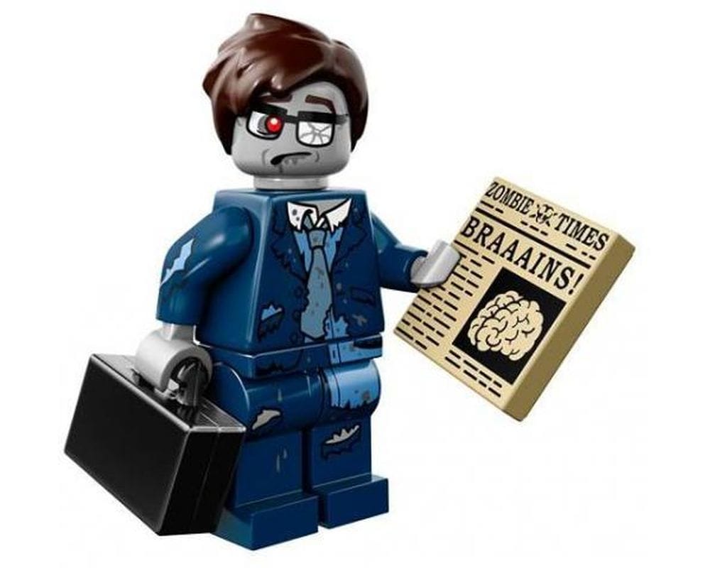LEGO MINIFIG Zombie Businessman, Series 14 col14 - 13