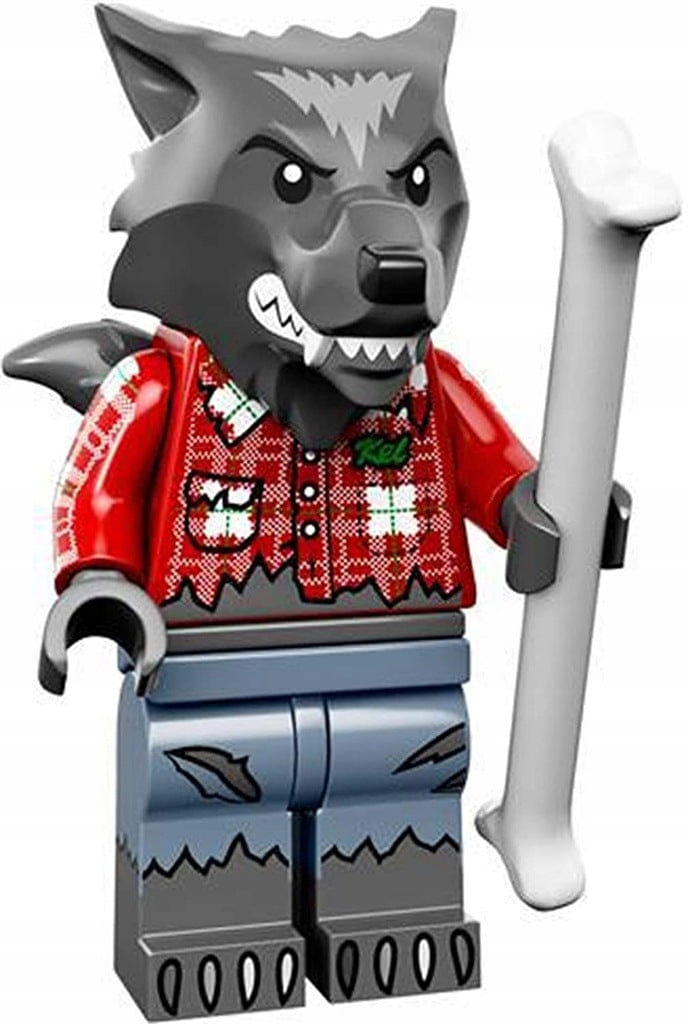 LEGO MINIFIG Wolf Guy, Series 14 col14 - 1