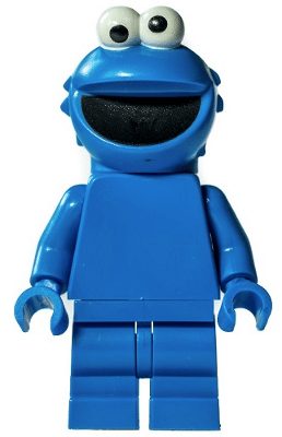 LEGO MINIFIG Ideas Cookie Monster idea077