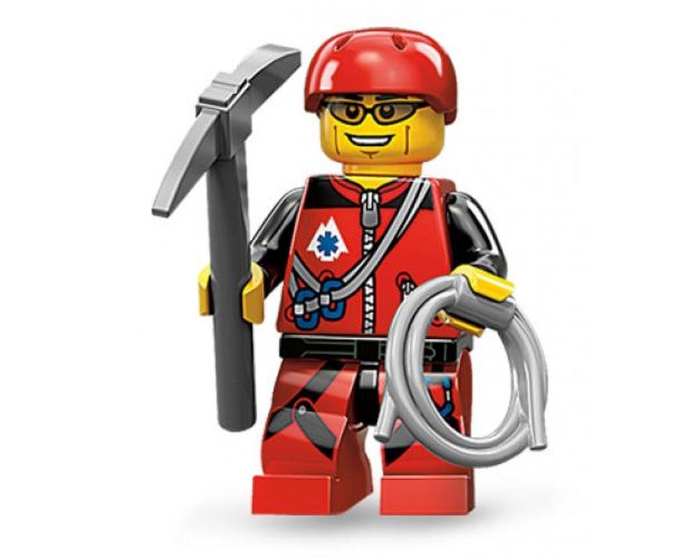 LEGO MINIFIG Mountain Climber, Series 11 col11 - 9