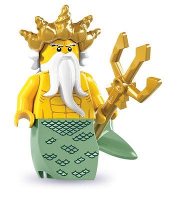 LEGO MINIFIG Ocean King, Series 7 col07 - 5