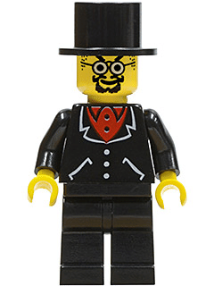 LEGO MINIFIG Adventurers Lord Sam Sinister adv038