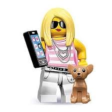 LEGO MINIFIG Trendsetter, Series 10 col10 - 14