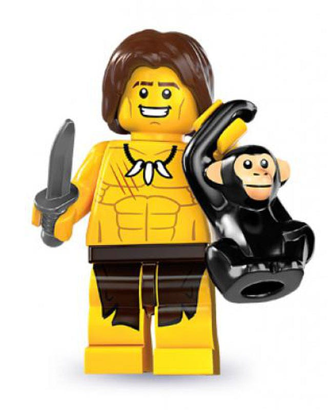 LEGO MINIFIG Jungle Boy, Series 7 col07 - 10