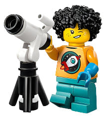 LEGO MINIFIG Astronomer Kid, Series 27 col27 - 4