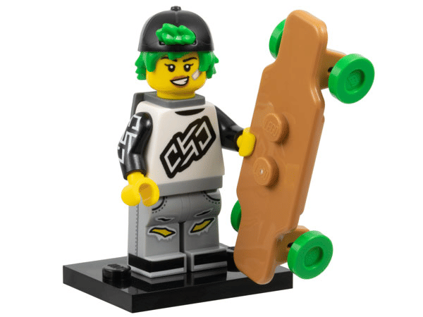 LEGO MINIFIG Longboarder, Series 27 col27 - 7