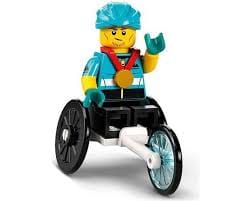 LEGO MINIFIG Wheelchair Racer, Series 22 col22 - 12