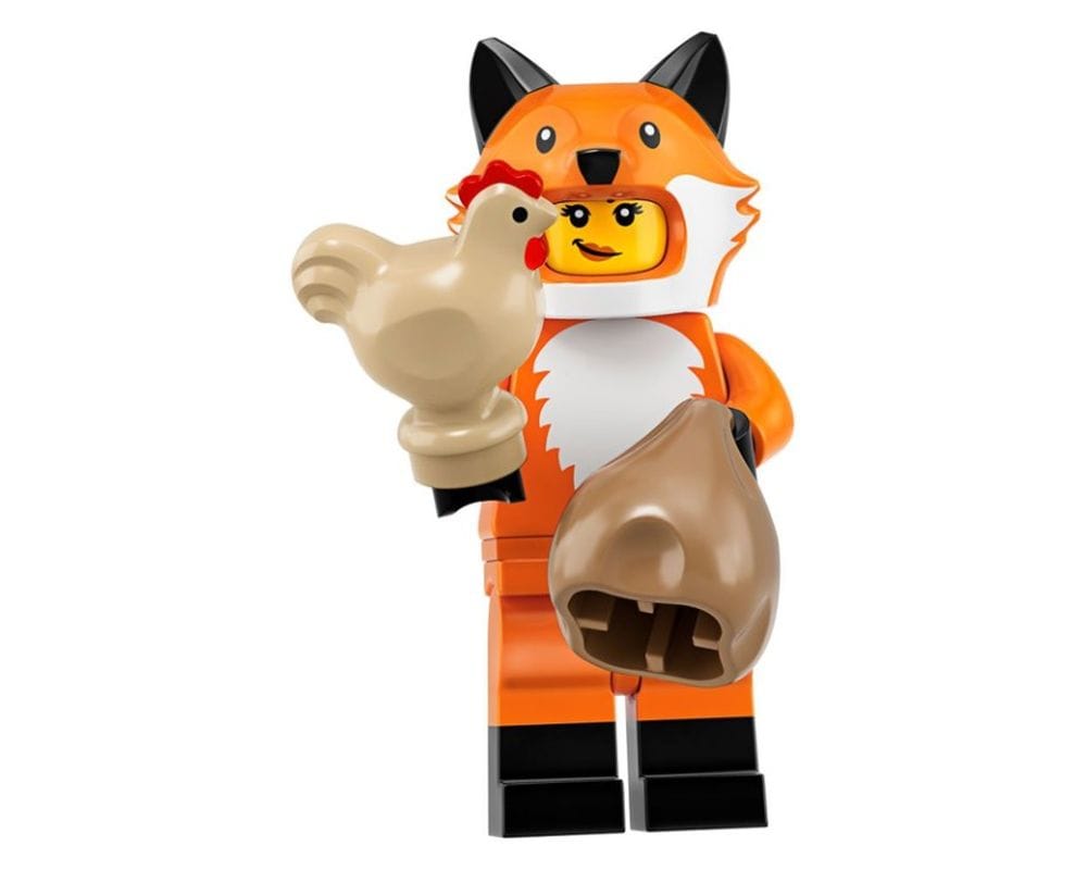 LEGO MINIFIG Fox Costume Girl, Series 19 col19 - 14