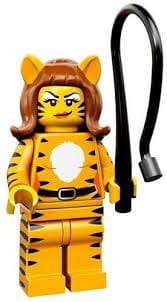 LEGO MINIFIG Tiger Woman, Series 14 col14 - 9