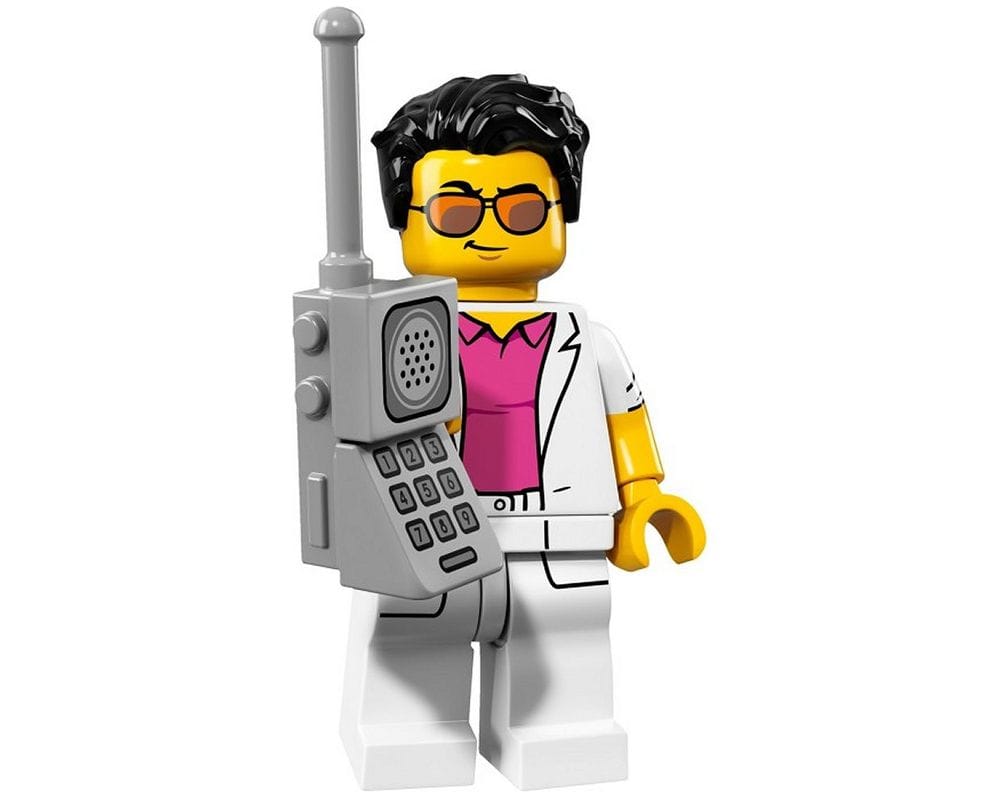 LEGO MINIFIG Yuppie, Series 17 col17 - 12