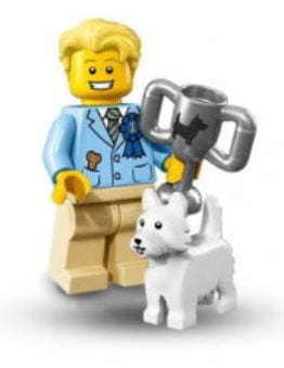 LEGO MINIFIG Dog Show Winner, Series 16 col16 - 12