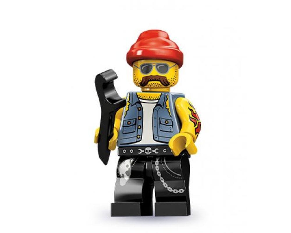 LEGO MINIFIG Motorcycle Mechanic, Series 10 col10 - 16