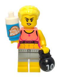 LEGO MINIFIG Fitness Instructor, Series 25 col25 - 7