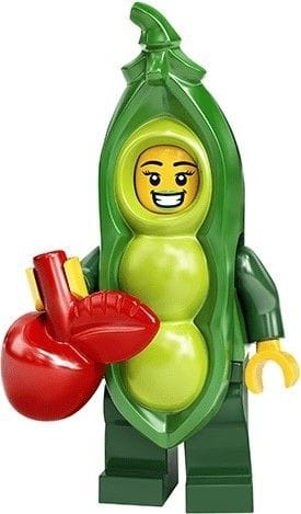 LEGO MINIFIG Peapod Costume Girl, Series 20 col20 - 3
