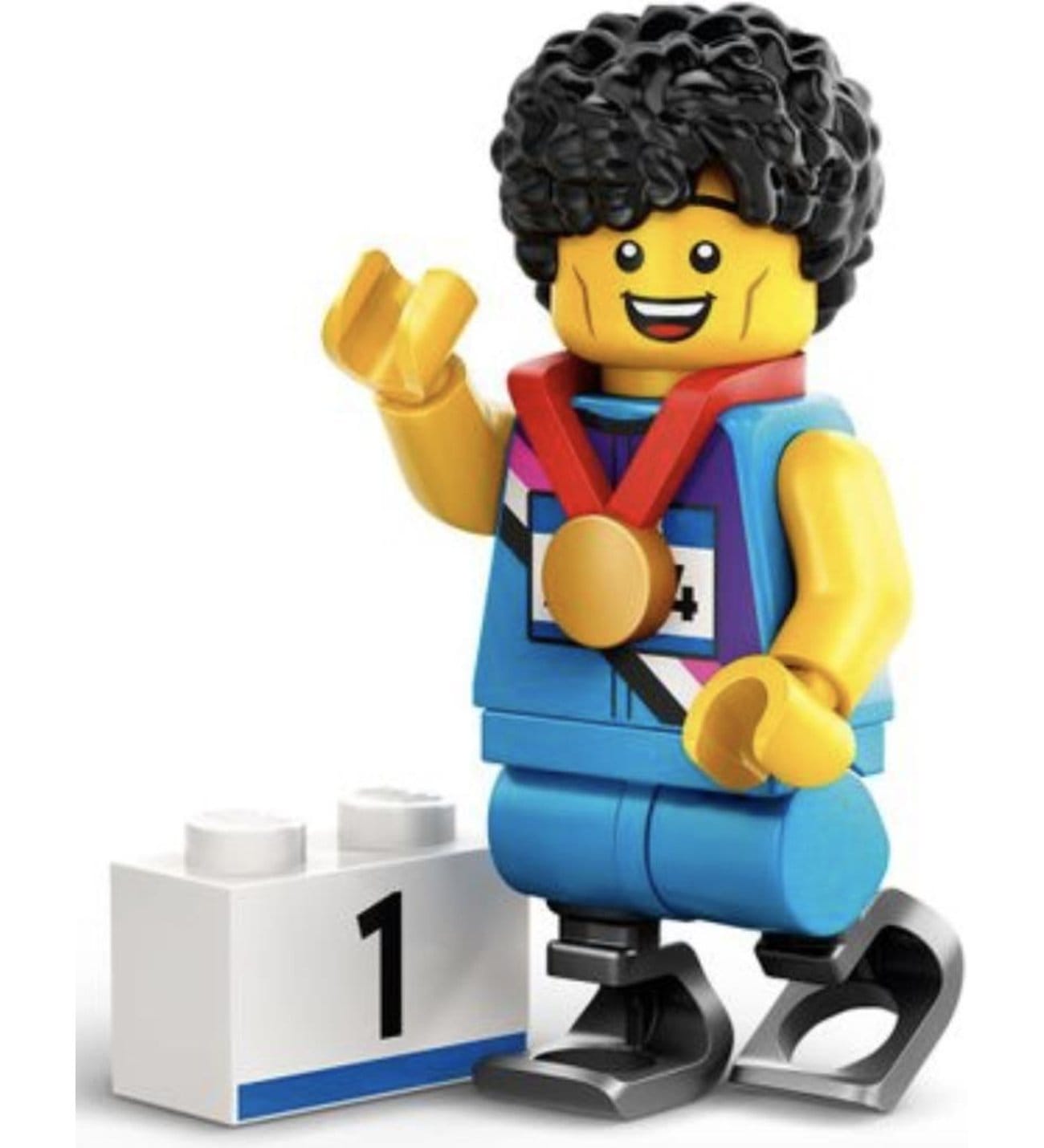 LEGO MINIFIG Sprinter, Series 25 col25 - 4