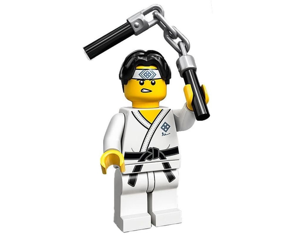 LEGO MINIFIG Martial Arts Boy, Series 20 col20 - 10