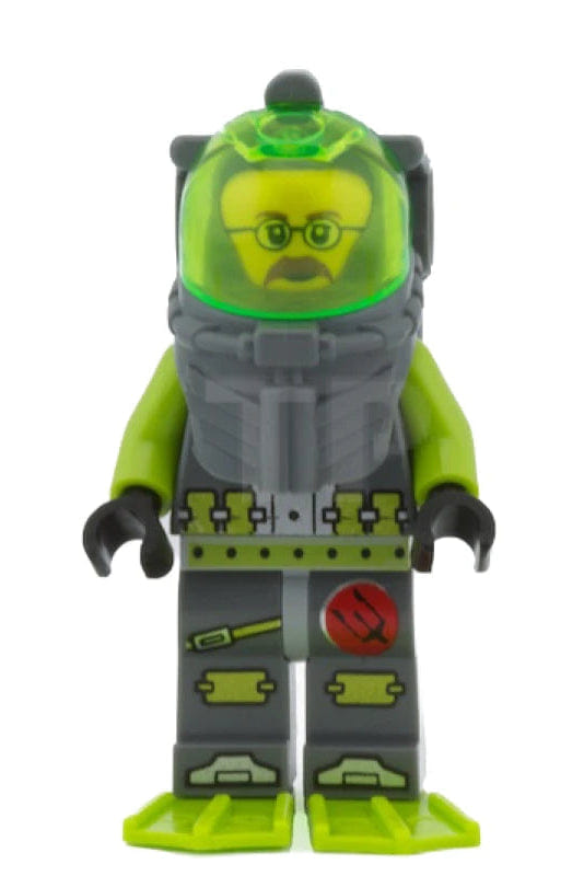 LEGO MINIFIG Atlantis Jeff Fisher atl009