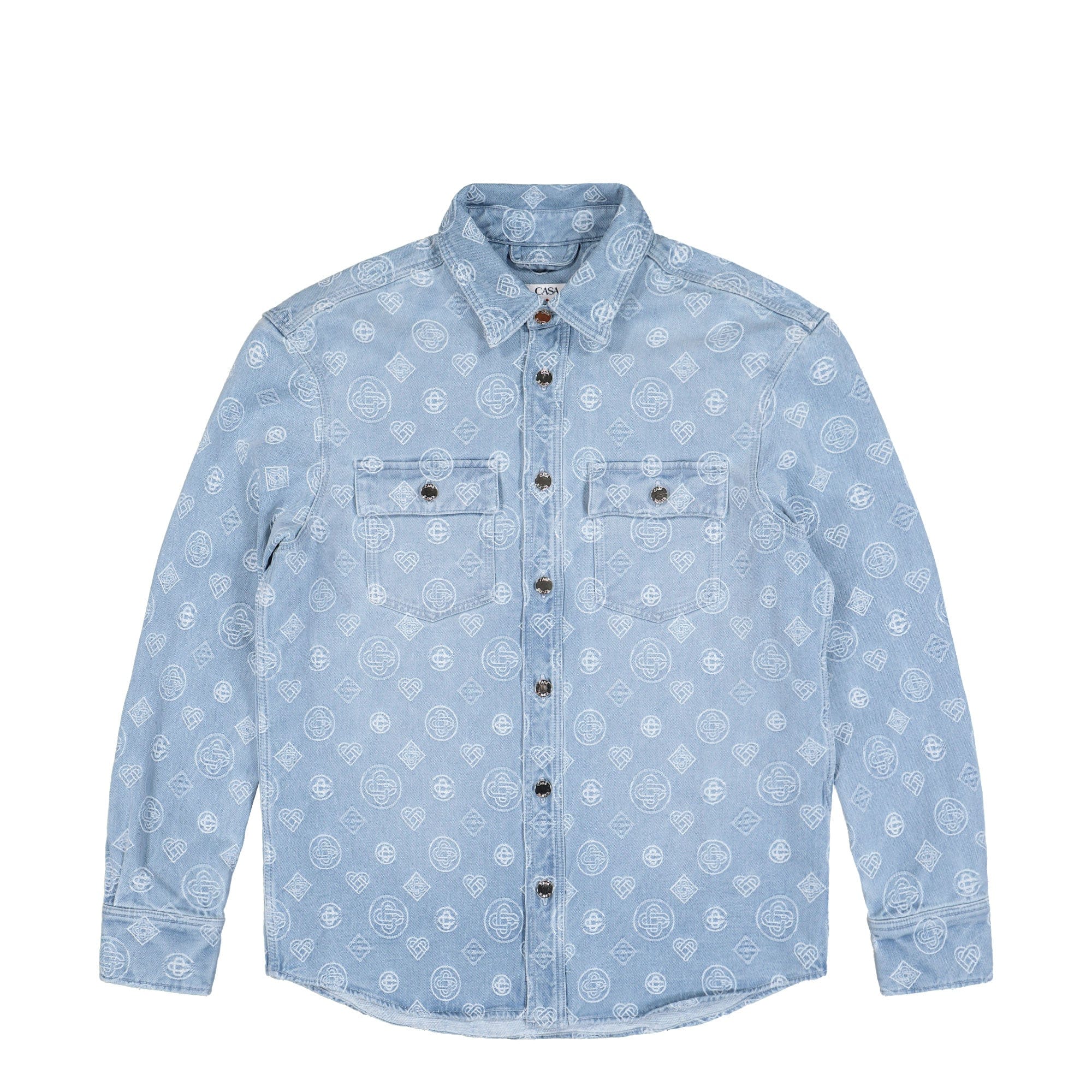 Casablanca Denim Monogram Shirt