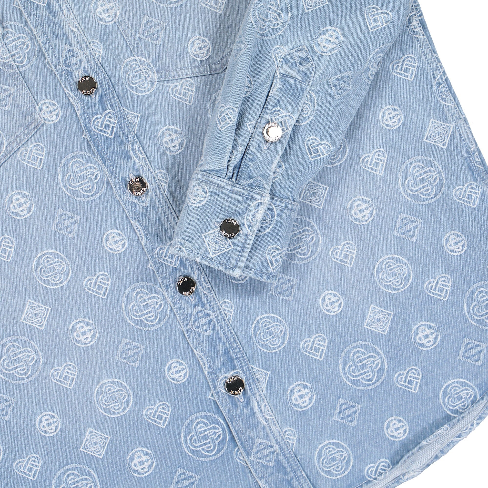 Casablanca Denim Monogram Shirt